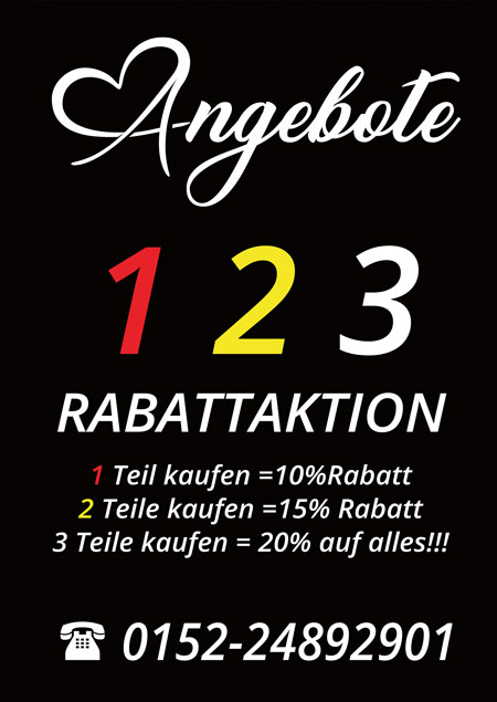 Pop-Up-Rabattaktion